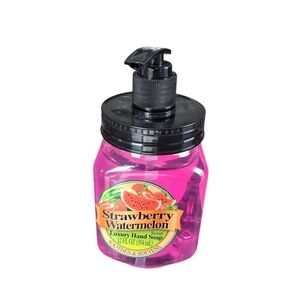 No Boundaries Strawberry Watermelon Hand Soap - Vibrant Pink